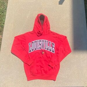 Vintage Louisville Cardinals stitched hoodie